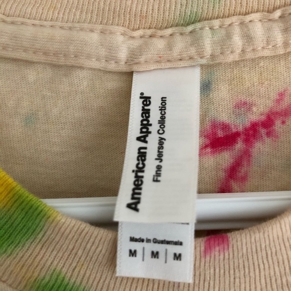 American Apparel tie-dye t-shirt - Picture 3 of 3